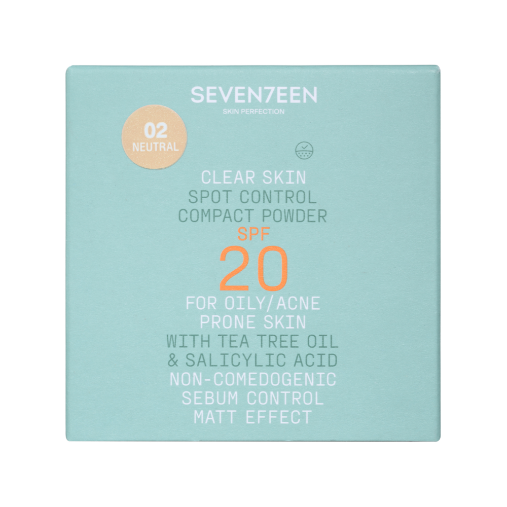 Seventeen Spot Control Compact Powder SPF20 - No 2 Neutral 10gr