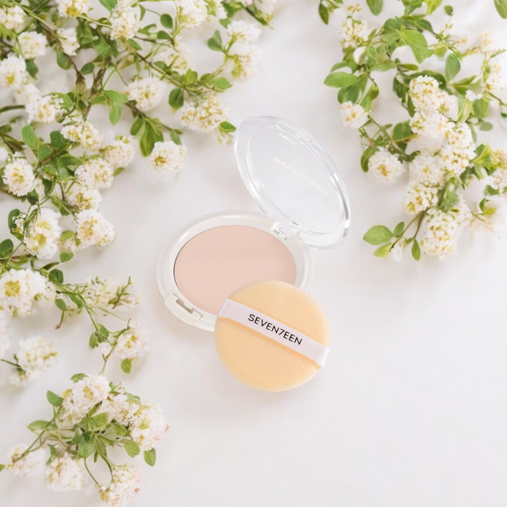 Seventeen Transparent Silky Compact Powder No 1 - Ivory 10gr