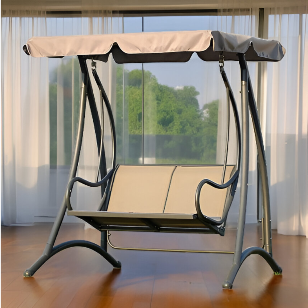 Outdoor Patio Swing with Canopy 