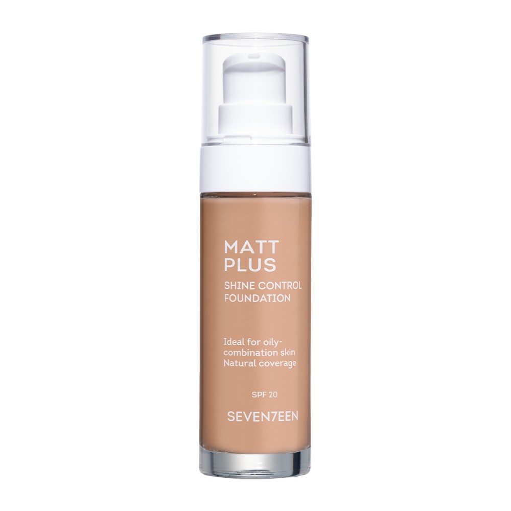 Seventeen Matte Plus Liquid Foundation No 05 Dark Beige - 30ml