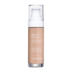 Seventeen Matte Plus Liquid Foundation No 03 Natural Beige - 30ml