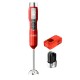 Decakila Cordless Hand Blender with 16V SHARE Battery Series, 5-speed setrting and LED display (KEJB048R) - Red