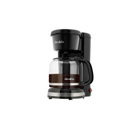 Decakila Drip Coffee Maker with 1.8L capacity (12 cups), 900W, 220-240V 50-60Hz and 30-second anti-drip function (KECF028B)