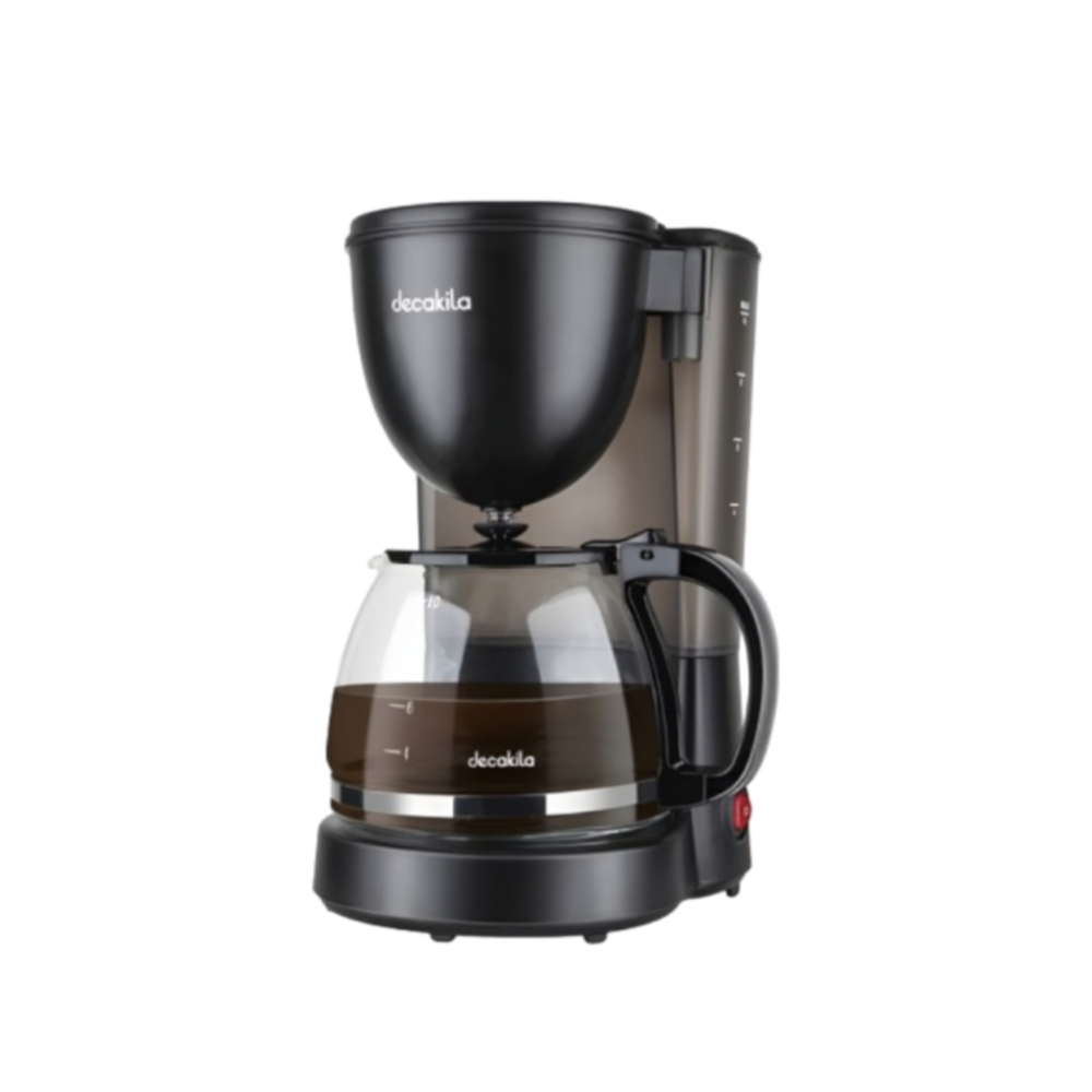 Decakila Drip Coffee Maker with 1.25L capacity (10 cups), 750W, 220-240V 50-60Hz and auto keep warm function (KECF001B)