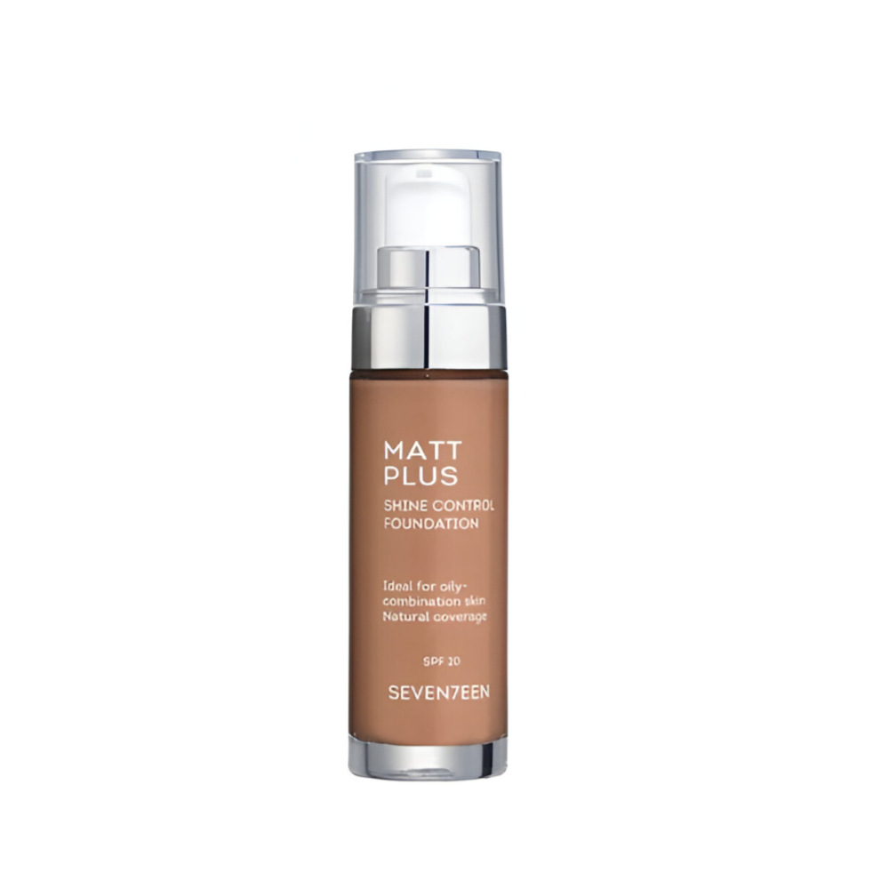 Seventeen Matte Plus Liquid Foundation No 09 Rich Tan - 30ml