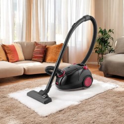 Decakila Vacuum Cleaner with 220-240V 50-60Hz, 1200W, 2L dust bag capacity, 22kPa vacuum, 4.0M power cord and ≤80dB(A) noise (CEVC002B)