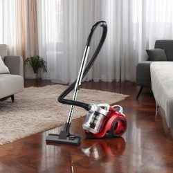 Decakila Vacuum Cleaner with 220-240V 50Hz, 1600W, 2.5L dust cup capacity, 22kPa vacuum, 4.5M power cord and ≤80dB(A) noise (CEVC003R)