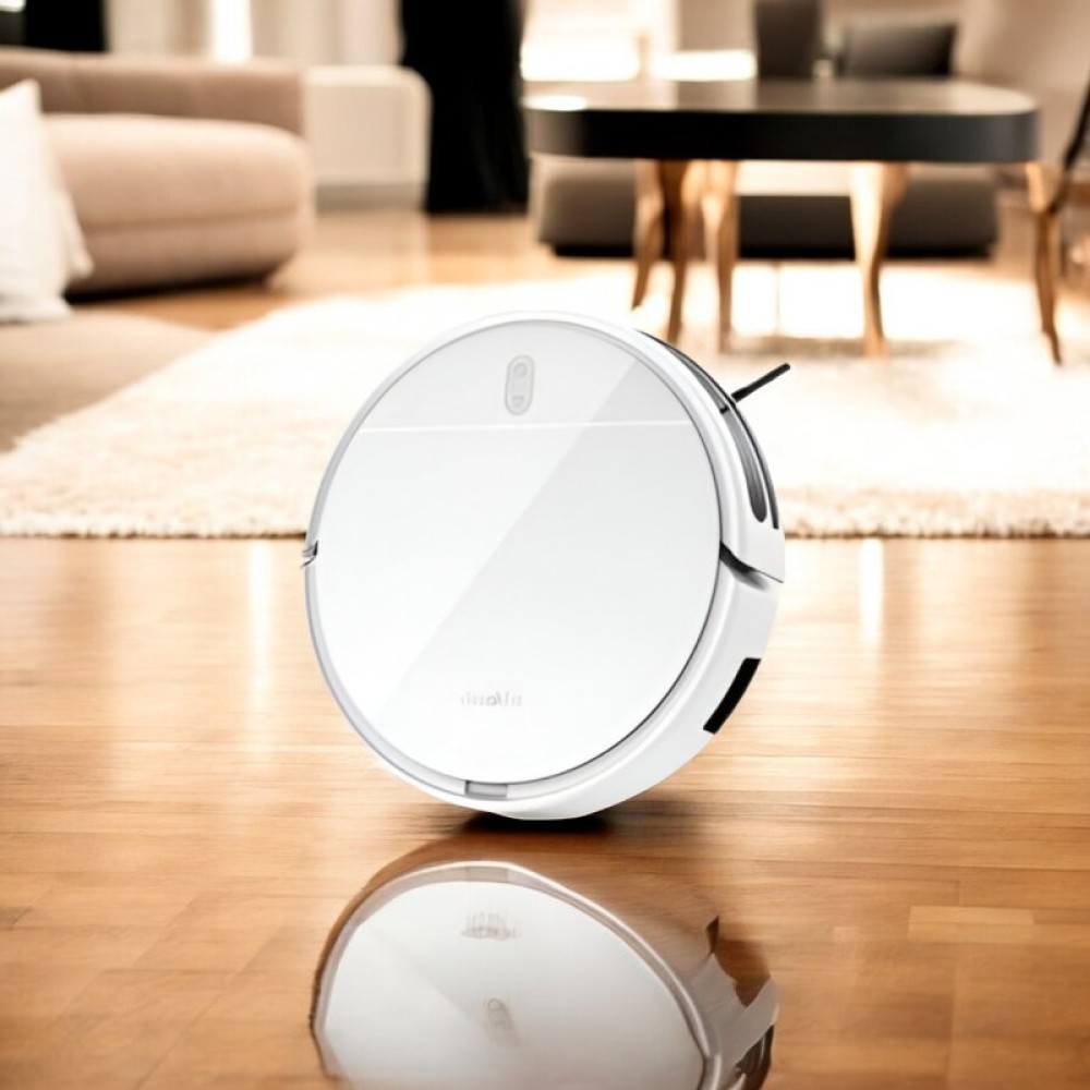 Decakila Robotic Vacuum Cleaner (Gyroscope Style), 1300Pa vacuum pressure, 450ml dustbin capacity, 90min working time  (DECABOT06)