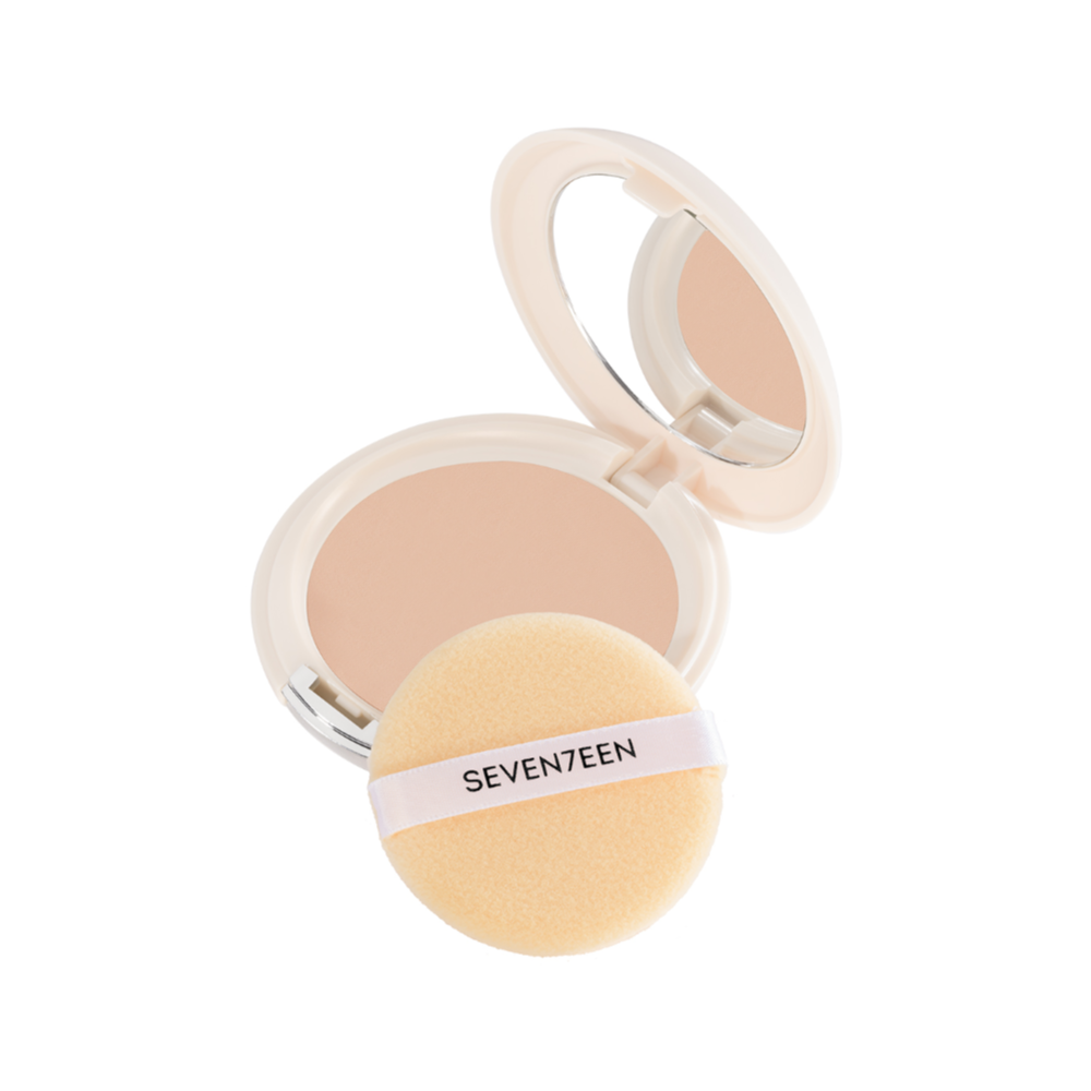 Seventeen Natural Silky Compact Powder No 5 - Toffee 12gr