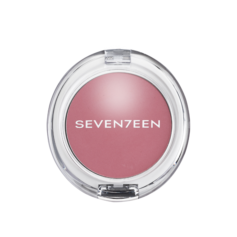 Seventeen Natural Matte Silky Blusher - No 4 Rose 5GR