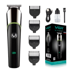 VGR Professional Rechargeable Cordless Beard Hair Trimmer Kit V-191