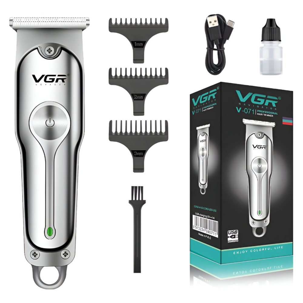 VGR Cordless Professional Hair Clipper V-071