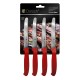 Dorsch - Sharp Steak Knife Set Red – 4 Pieces