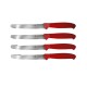 Dorsch - Sharp Steak Knife Set Red – 4 Pieces