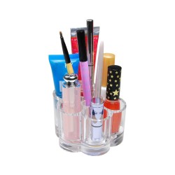 Acrylic makeup lipstick organizer