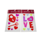 Mila Home-Valentine Window Gel Cling