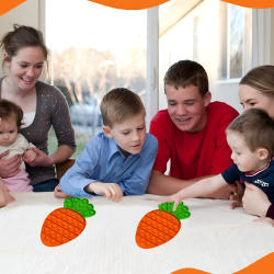 FIDGET FUN-Carrot Cake Push Pop 