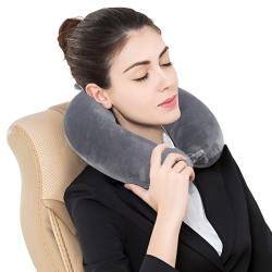 Livarno-Pillow Neck Black and grey