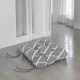 Livarno-Chair Cushion White and Grey