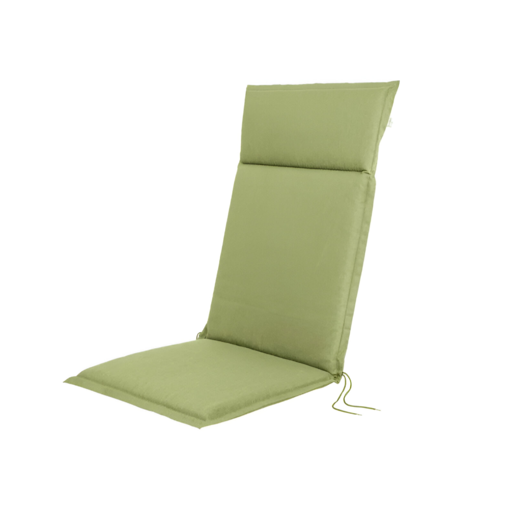 Livarno - high-back outdoor chair cushions, green