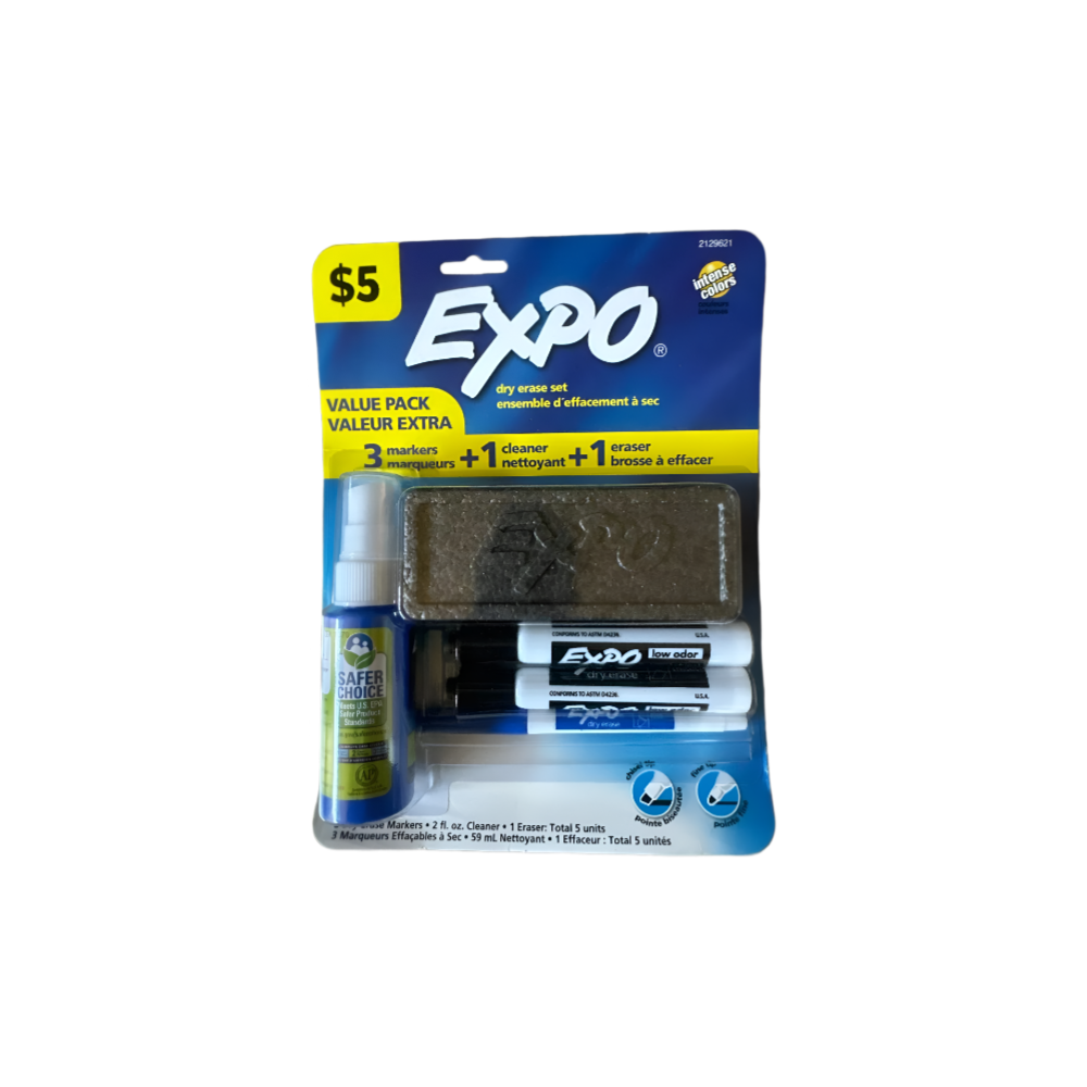 Expo-dry erase set