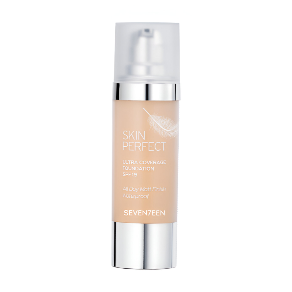 Seventeen Skin Perfect Ultra Coverage W/P Foundation SPF 15 - No 02 - 35ml