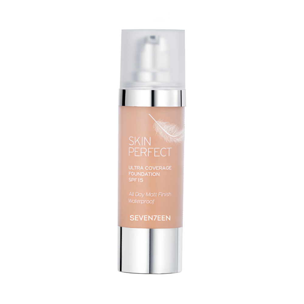 Seventeen Skin Perfect Ultra Coverage W/P Foundation SPF 15 - No 05 - 35ml