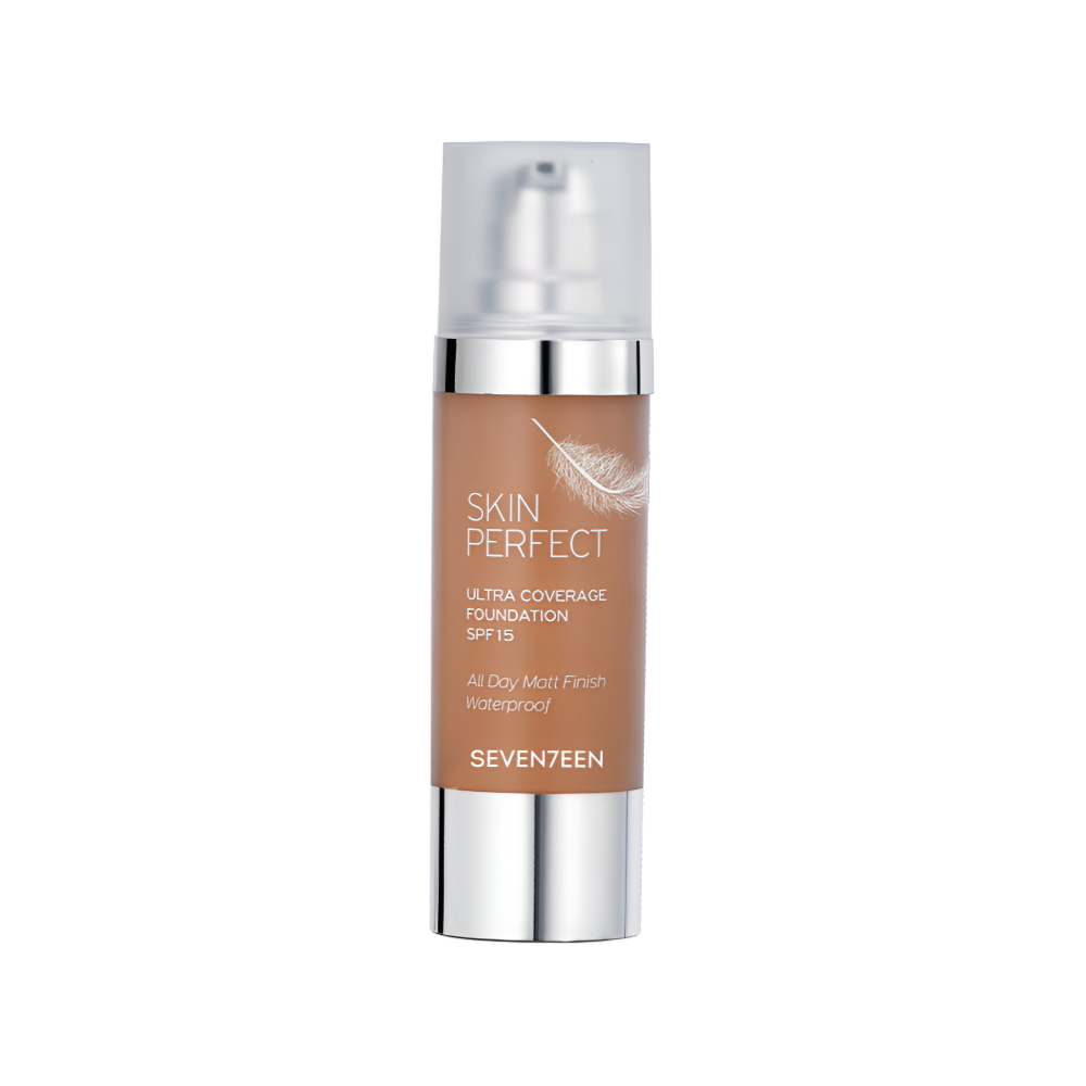 Seventeen Skin Perfect Ultra Coverage W/P Foundation SPF 15 - No 08 - 35ml