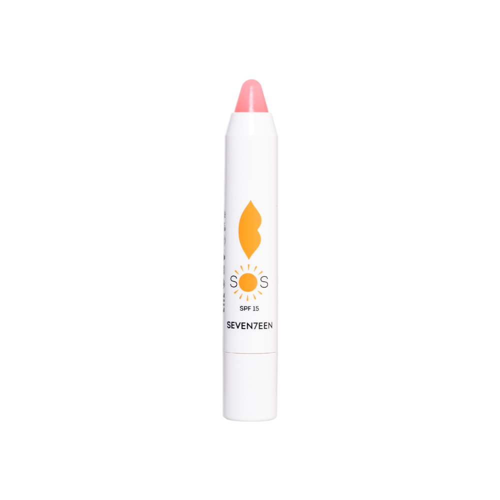 Seventeen SOS Lip Repair SPF 15+ Pink - 2.6g 