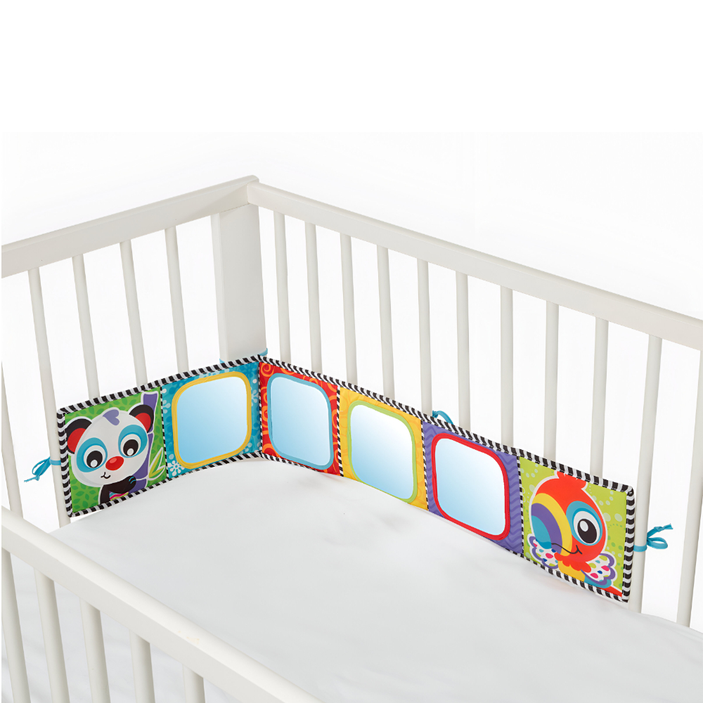 Playgro - Convertible Tummy Time Mirror and Book