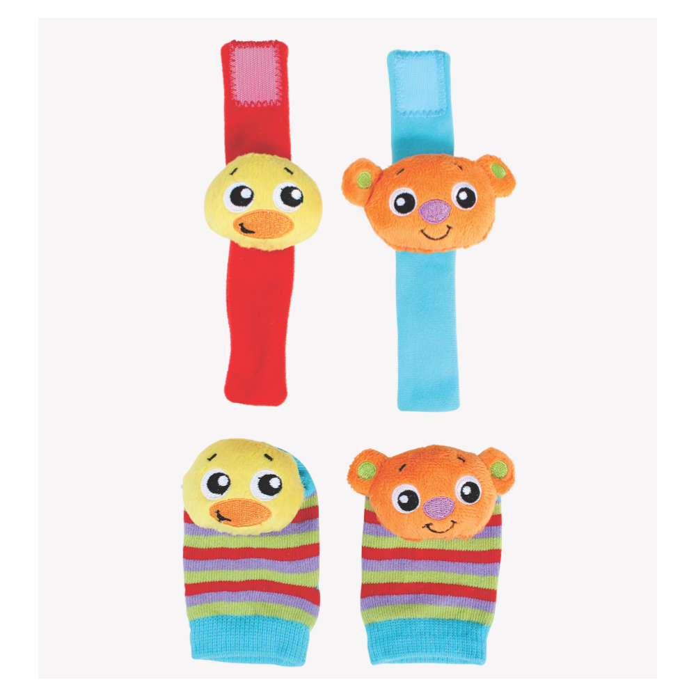 Playgro - Hands and Feet Discovery Rattles