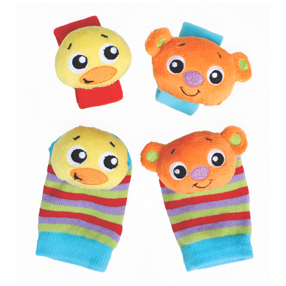 Playgro - Hands and Feet Discovery Rattles