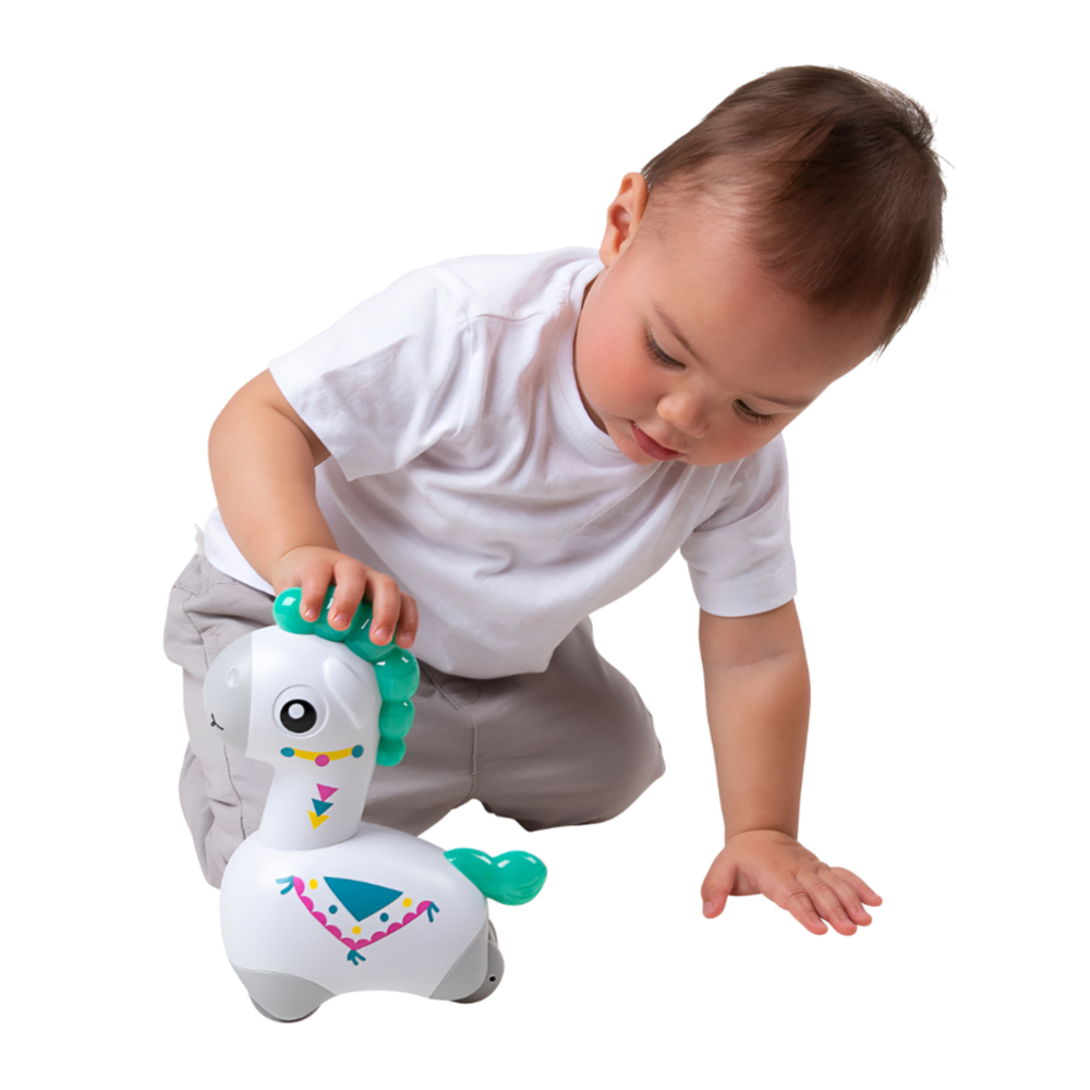 Playgro - Light Me Up Push and Go Musical Llama