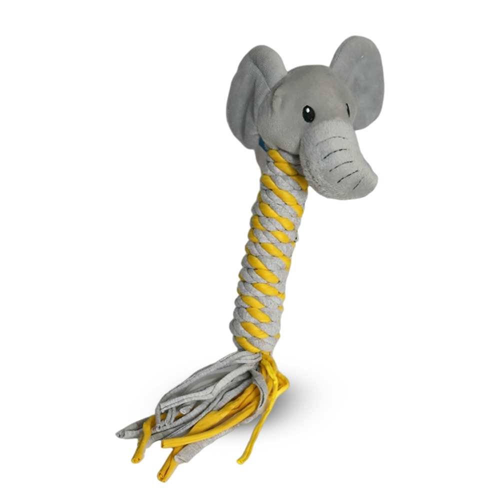 Rope Tug Dog Toy - Elephant