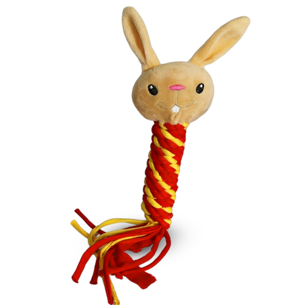 Rope Tug Dog Toy - Rabbit