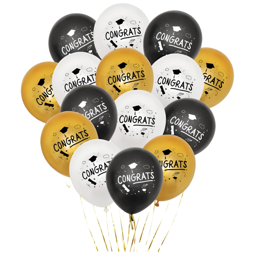 Graduation Balloons - Pack of 15