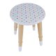 Okutan Hobi - Wooden Children's Butterfly Make-up Table with Stool