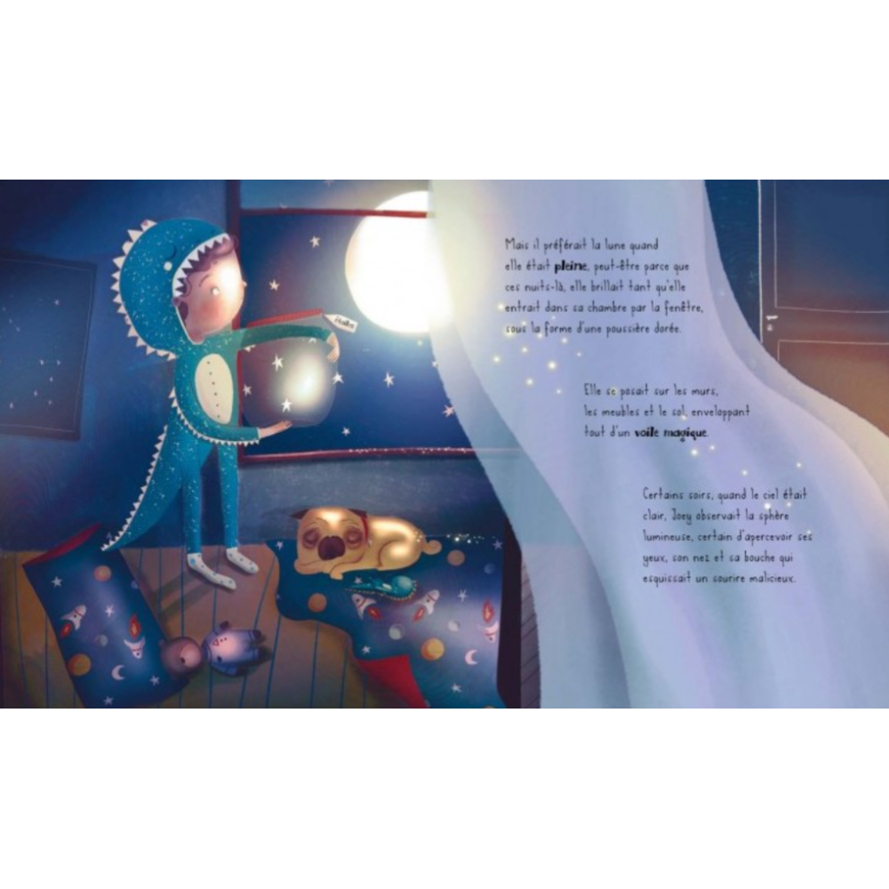 Sassi Books - Story and Picture Book - Joey et La Lune