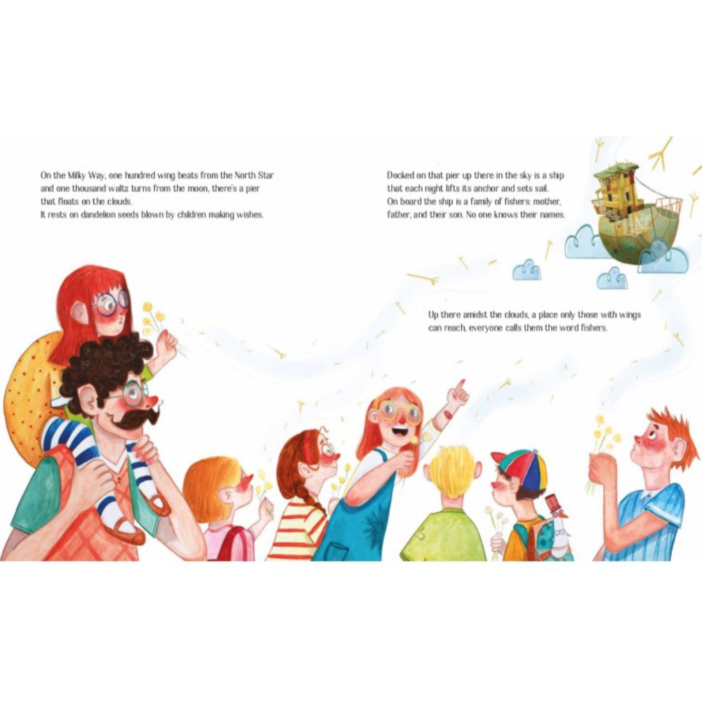 Sassi Books - Story and Picture Book - Fishing for Words