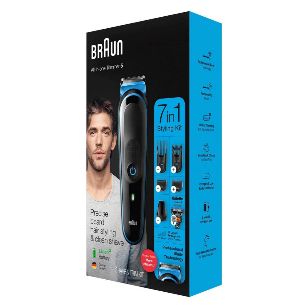 Braun 7-in-1 Multi Grooming Kit 