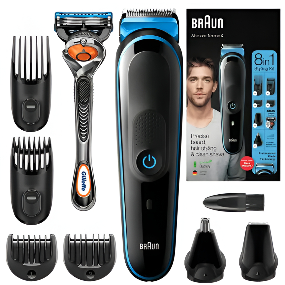 Braun 8 in 1 Multi Grooming Kit 