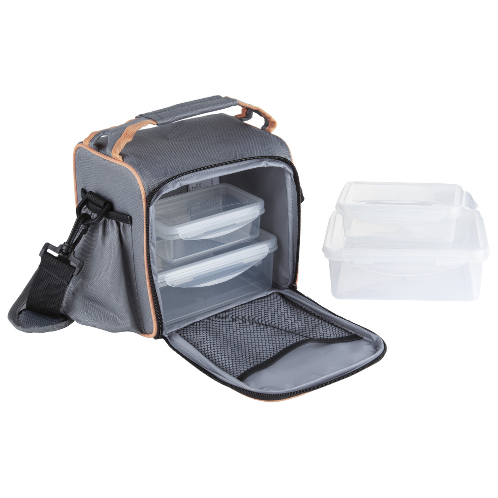 Ernesto Lunch Bag with 4 food storage containers