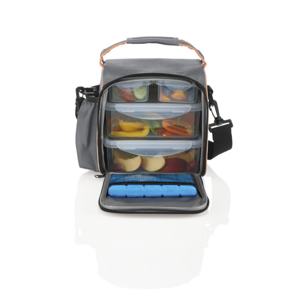 Ernesto Lunch Bag with 4 food storage containers