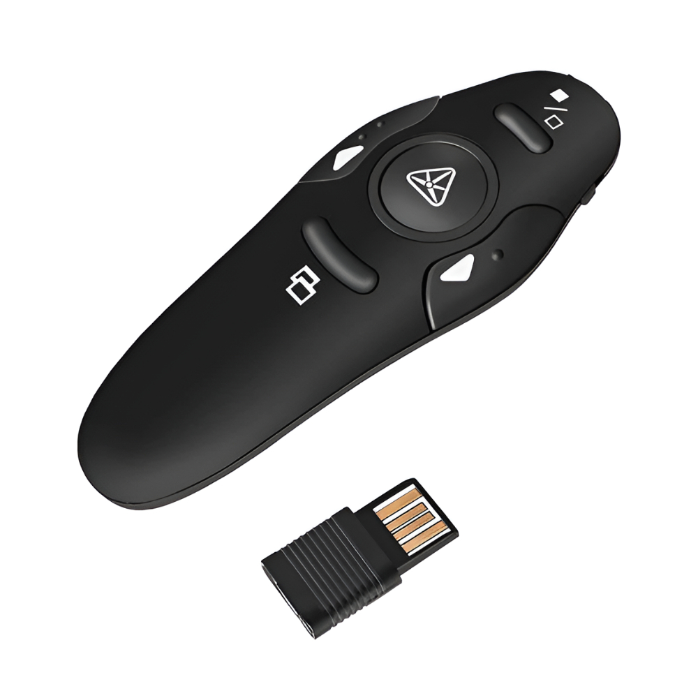 Hay-tech wireless presenter with pointer 