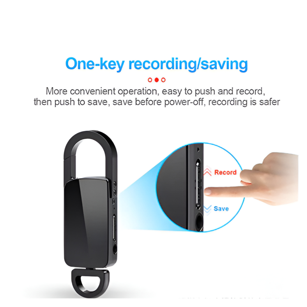 Keychain Voice Recorder 