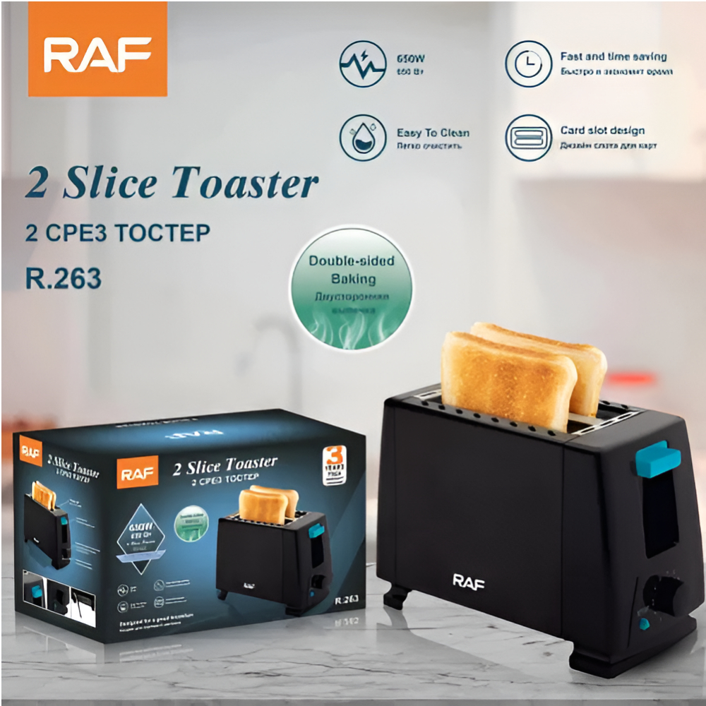 RAF 2 Slice Toaster 