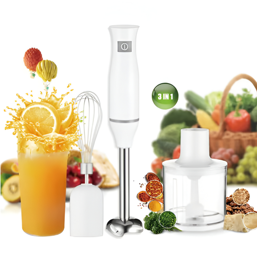 RAF 3 in 1 Stainless Blender 