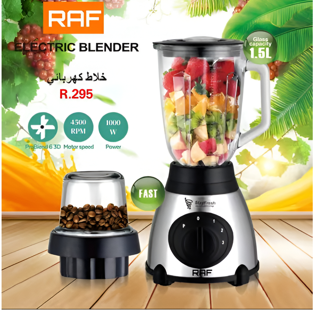 RAF Glass Stand Blender