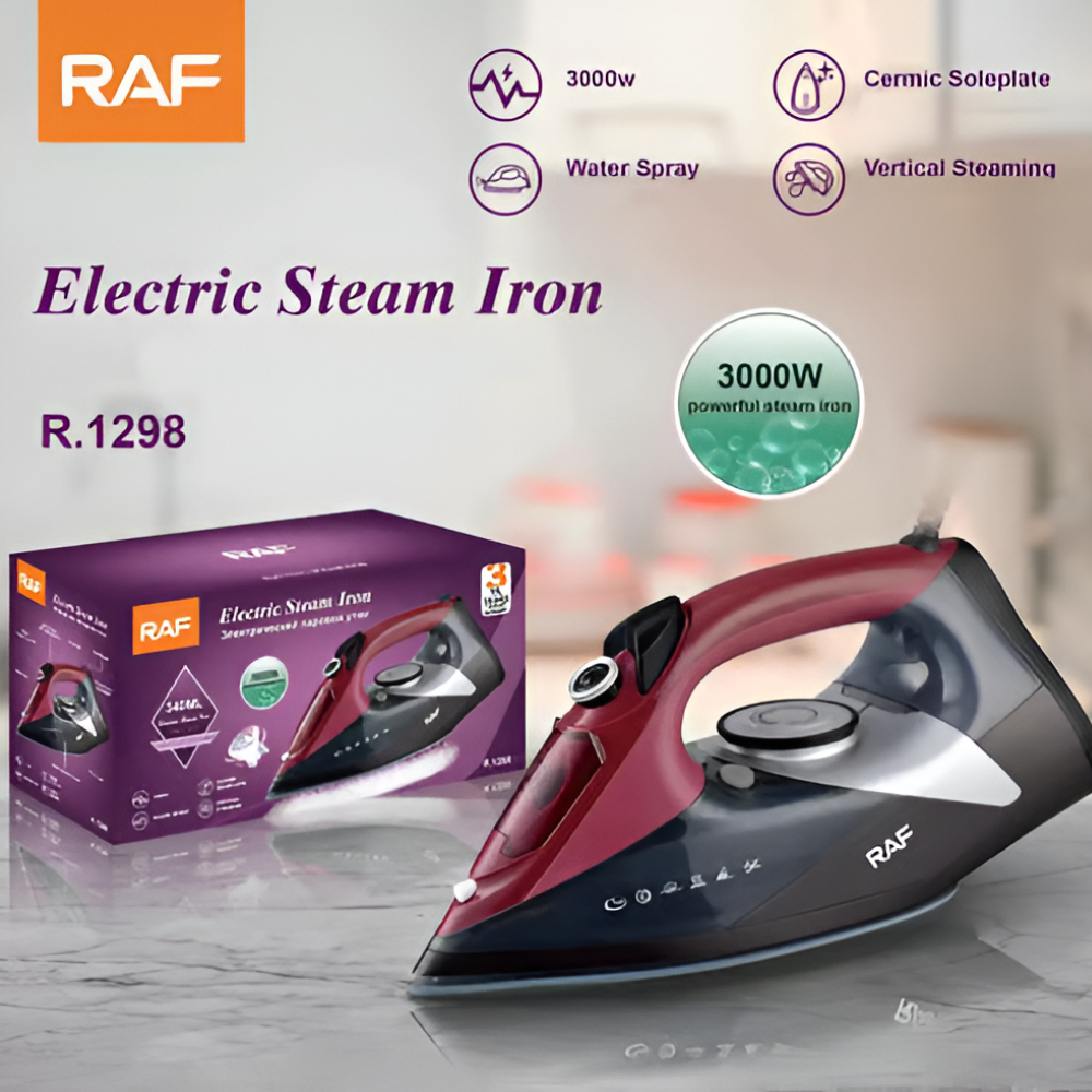 RAF Electric Iron Steam 3000W 