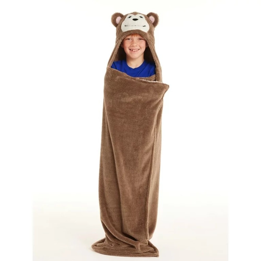 Kids Velvet Hooded Blanket G